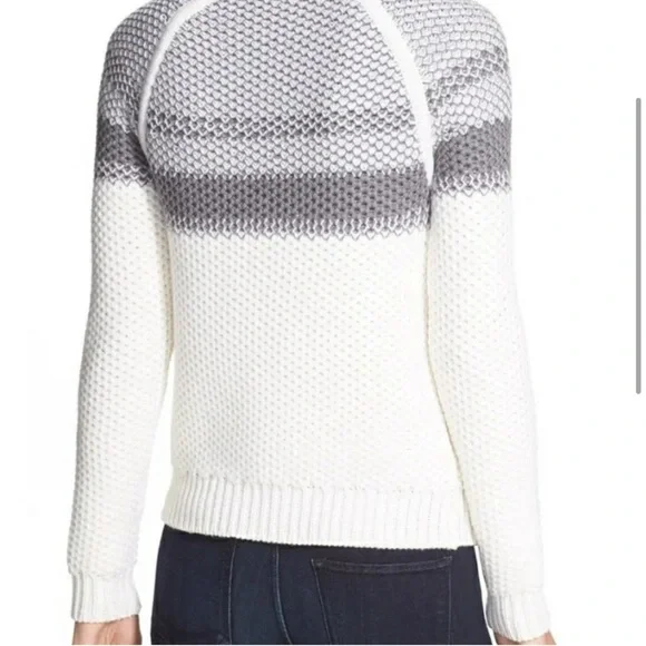 Theory Chunky Knit Wool Crewneck Pullover Sweater - Picture 2 of 7